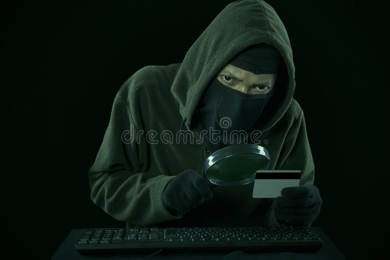 Een code van de mensen stealing creditcard royalty-vrije stock fotografie Een code van de mensen stealing creditcard royalty-vrije stock fotografie