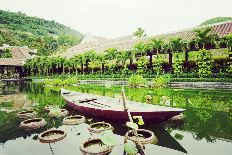 Een de Reisreis van Vietnam naar Vietnam royalty-vrije stock fotografie Een de Reisreis van Vietnam naar Vietnam royalty-vrije stock fotografie