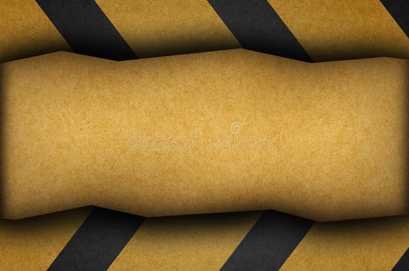 Een grungy en versleten achtergrond van gevaarstrepen stock illustratie Een grungy en versleten achtergrond van gevaarstrepen stock illustratie