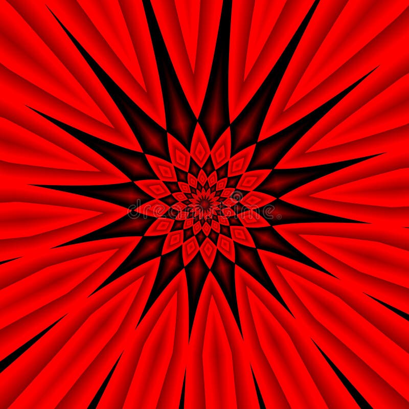 Een rode achtergrond royalty-vrije illustratie