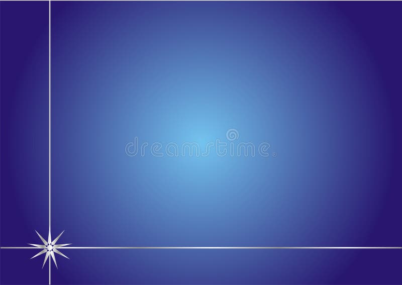 Eenvoudige elegante blauwe achtergrond met zilveren frame royalty-vrije illustratie Eenvoudige elegante blauwe achtergrond met zilveren frame royalty-vrije illustratie