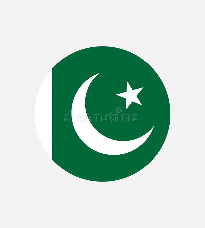 Eenvoudige vlag van Pakistan Pakistaanse Vlag Symbool van Onafhankelijkheidsdag, royalty-vrije illustratie Eenvoudige vlag van Pakistan Pakistaanse Vlag Symbool van Onafhankelijkheidsdag, royalty-vrije illustratie
