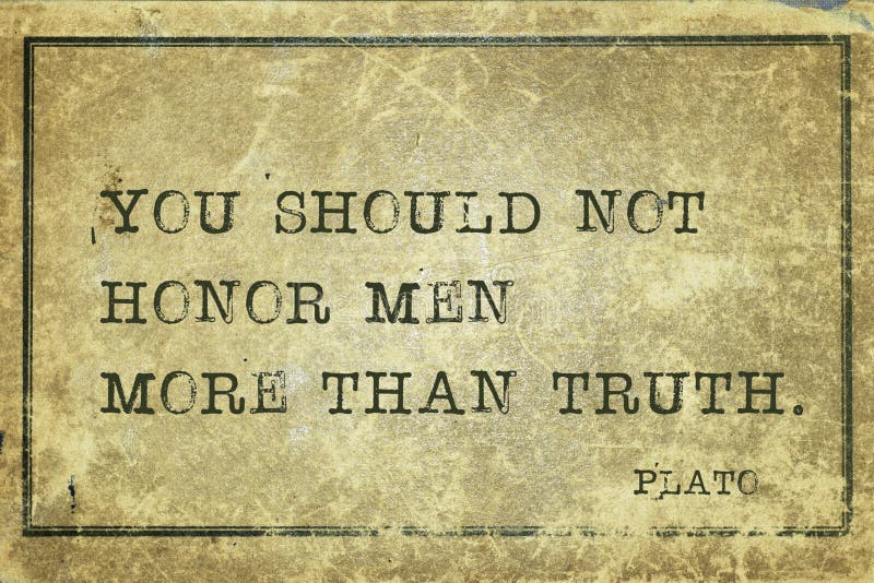 Zijn gepast Platocitaat stock foto. Afbeelding bestaande