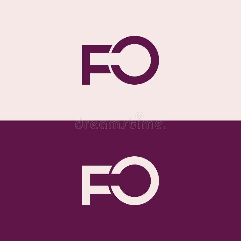 EFC FC EC Abstract initial monogram bokstav Alphabet-logotyp stock illustrationer