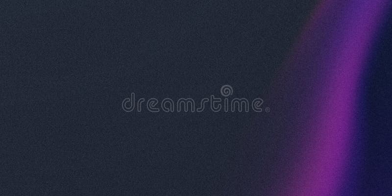 Efect de lumină violet gradient pe o textură grungy întunecată pentru design creativ royalty free illustration