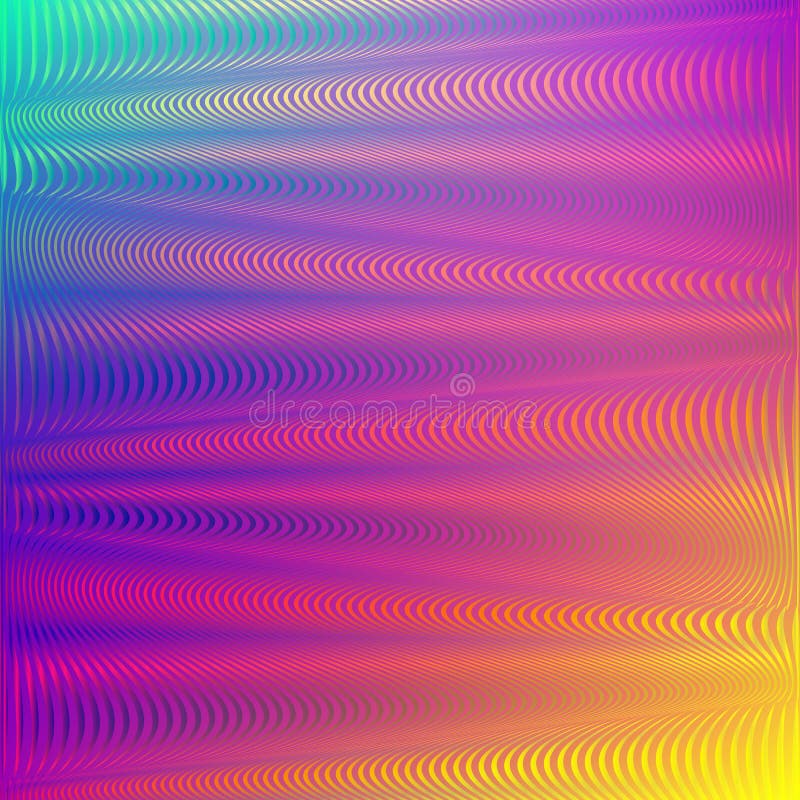 Efecto de la interferencia del fondo de la pendiente del arco iris Contexto suave iridiscente del fondo de ne? n ologr? fico Grande libre illustration