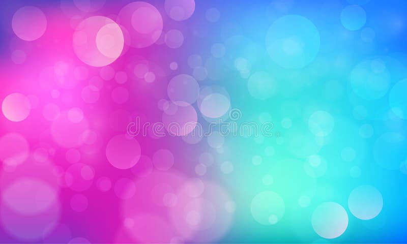 Efecto luminoso abstracto del bokeh con el fondo azul rosado, textura del bokeh, fondo del bokeh, ejemplo del vector ilustración del vector Efecto luminoso abstracto del bokeh con el fondo azul rosado, textura del bokeh, fondo del bokeh, ejemplo del vector ilustración del vector