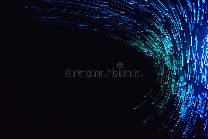 Efectul abstract al mișcării de lumină încețoșată stock photography