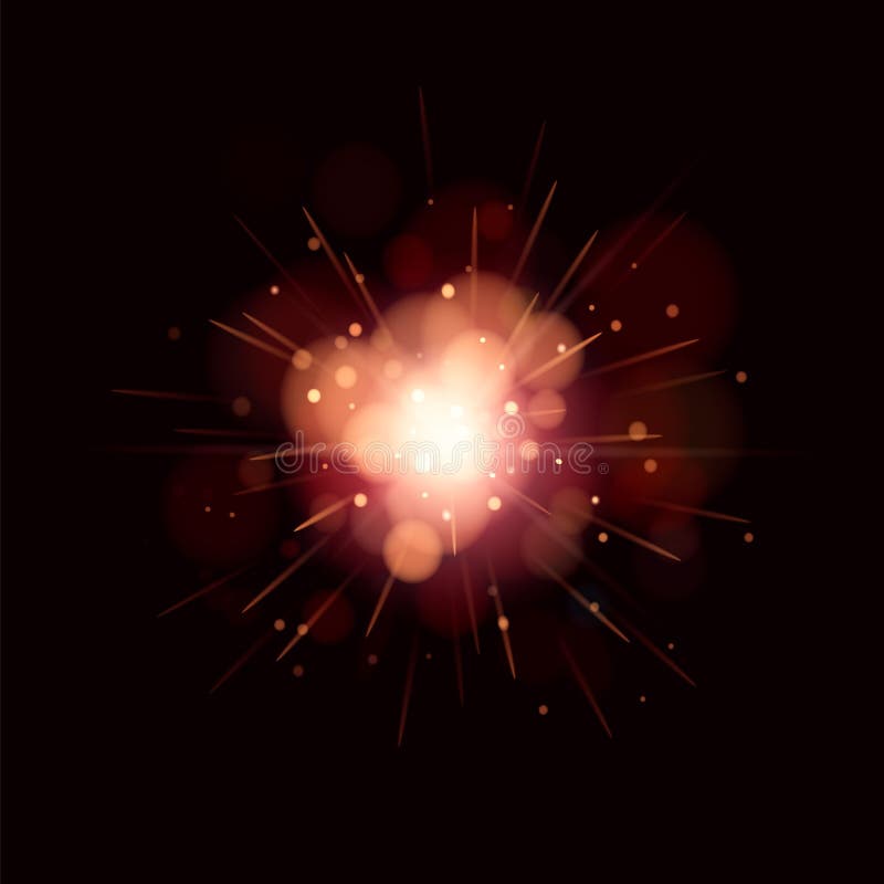Efeito de fundo claro de incandescência vermelho do brilho Textura mágica da efervescência do fulgor A poeira de estrela mágica a ilustração stock Efeito de fundo claro de incandescência vermelho do brilho Textura mágica da efervescência do fulgor A poeira de estrela mágica a ilustração stock