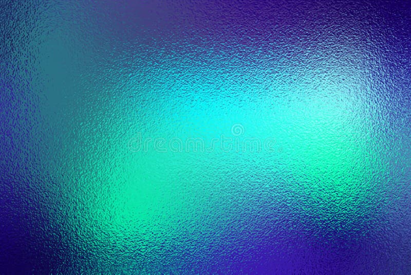 Efeito metálico neonário. folha de brilho de textura azul. fundo azul claro. efeito de metal brilho. superfície de néon gradiente.
