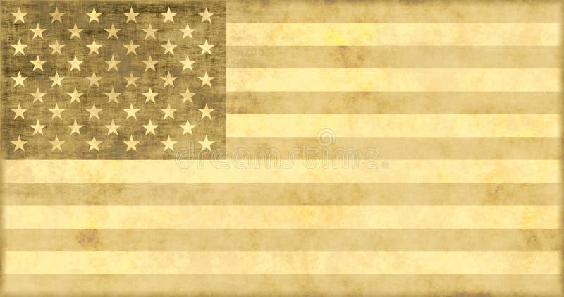 A Fading American Economy Glory Grunge Background. A Fading American Economy Glory Grunge Background