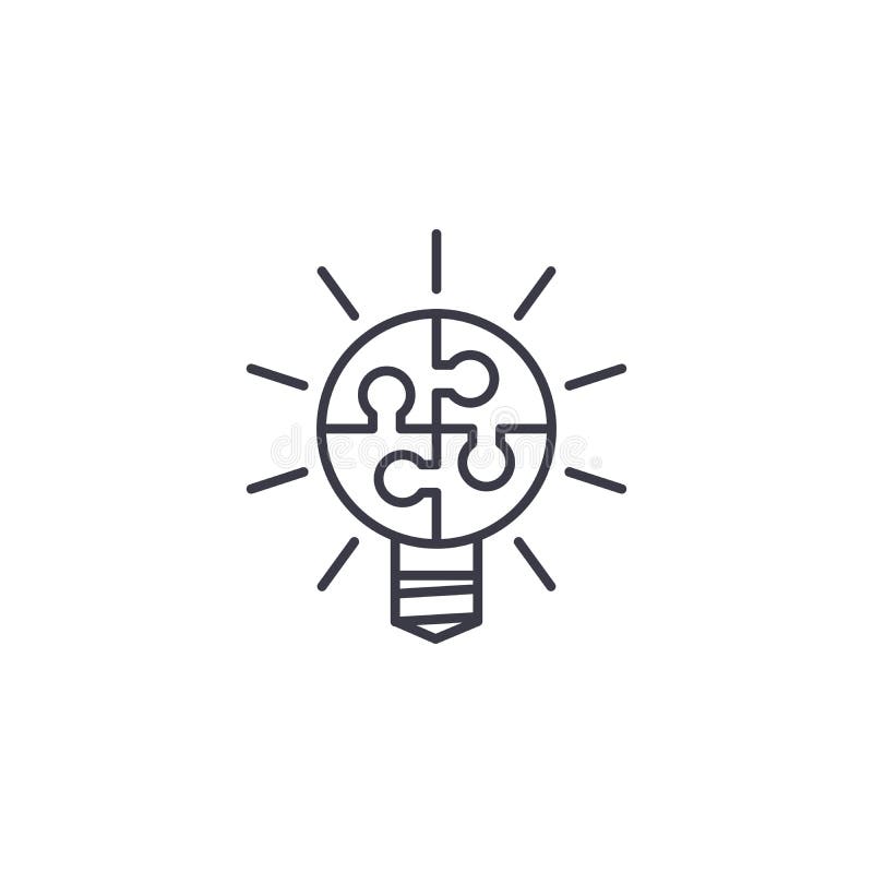 Effective teamwork linear icon concept. Effective teamwork line vector sign, symbol, illustration. stock illustration Effective teamwork linear icon concept. Effective teamwork line vector sign, symbol, illustration. stock illustration