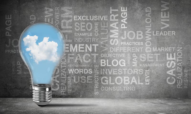 Effektive Geschäftsinnovationen für Welt vektor abbildung