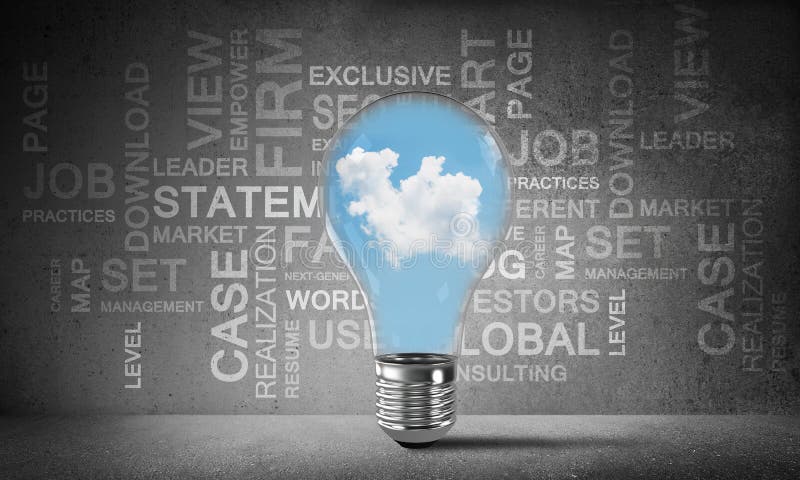 Effektive Geschäftsinnovationen für Welt vektor abbildung