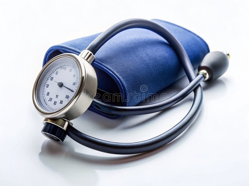 Effortless Blood Pressure Monitoring A Sleek Modern Medical Device for Accurate and Convenient Readings vector illustration