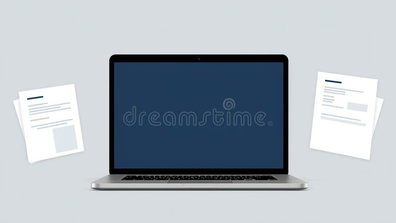 Streamline Your Digital Interactions with Modern Online Forms Templates Design and Seamless Data Collection stock illustration
