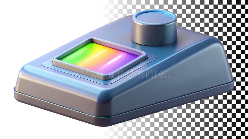 Egalizator colorat pentru setări audio și ajustare audio png transparent imagine Generative AI royalty free illustration