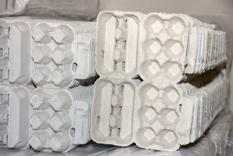 Egg cartons stock image. Image of storage, nutrition 269279351