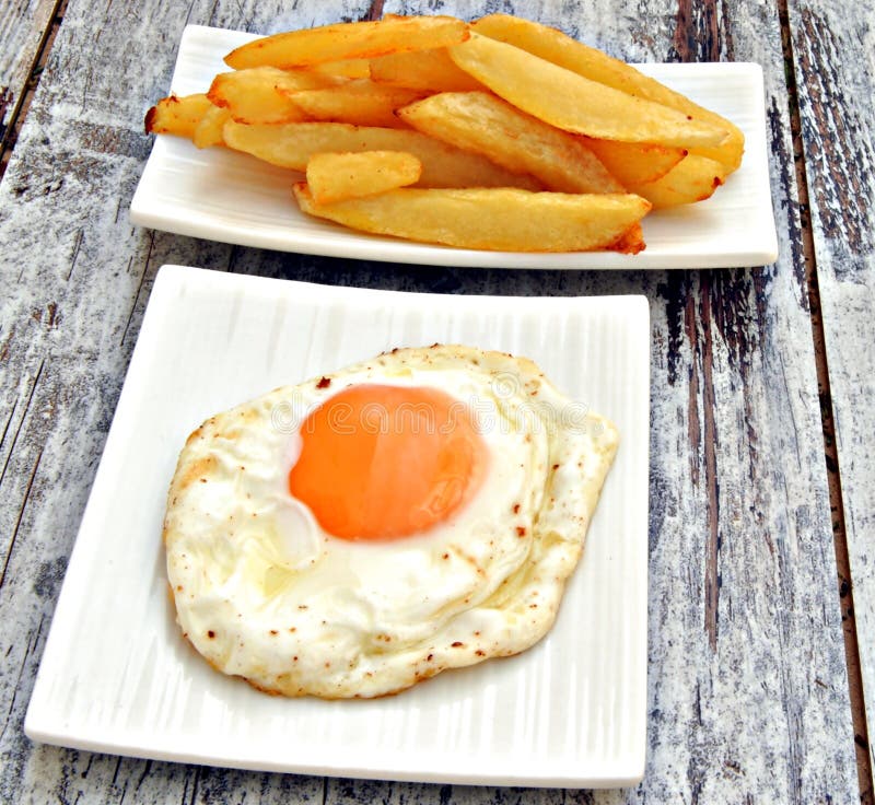 Egg and chips stock photo. Image of agriculture, eggs 21815904