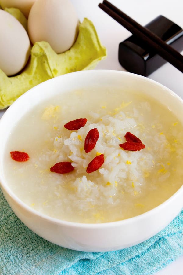 Egg congee