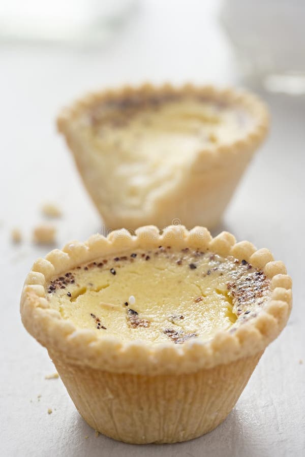 Egg Custard Tarts with Nutmeg Stock Image Image of menu, delicious