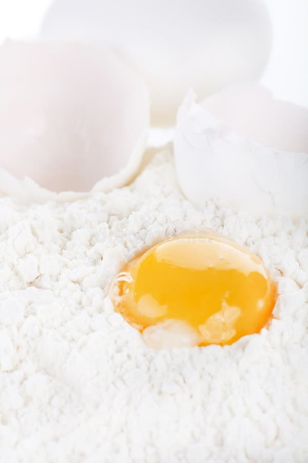Egg, Flour and Ear of Wheat Stock Photo Image of cereal, bakery 9662916