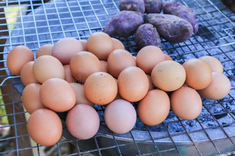 Egg grill stock photo. Image of outdoor, ingredient, grilled 90533028