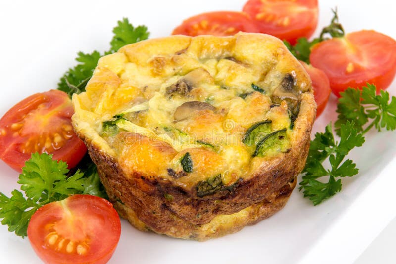 Egg Muffin Cup Dinner Quiche and Omelet Stock Image Image of muffin