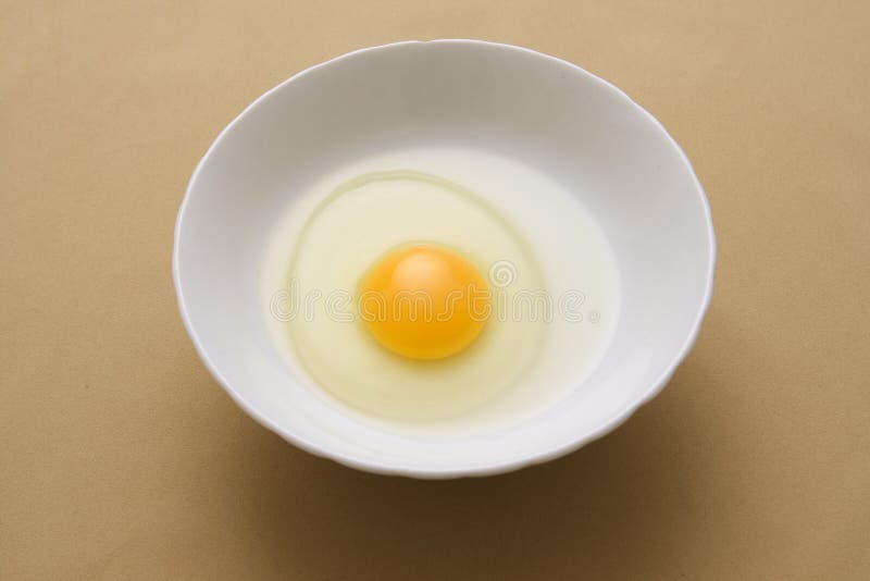 Egg yolk and egg white