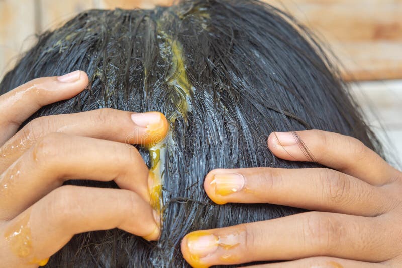 Egg Yolk and Hair Treatment Stock Image - Image of applying, beautiful: 152910757 Egg Yolk and Hair Treatment Stock Image - Image of applying, beautiful: 152910757