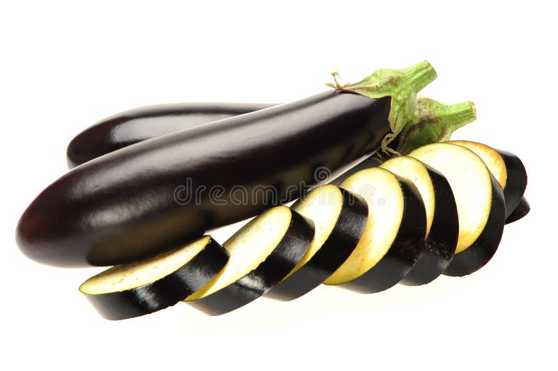 Eggplant or aubergine stock image. Image of healthy, black 30006865