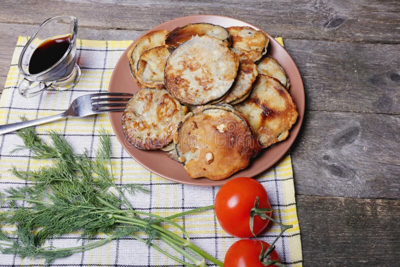 Eggplant in batter stock photo. Image of dish, cooking 62717774