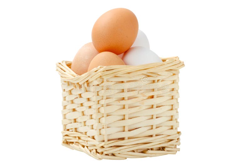 Eggs in basket