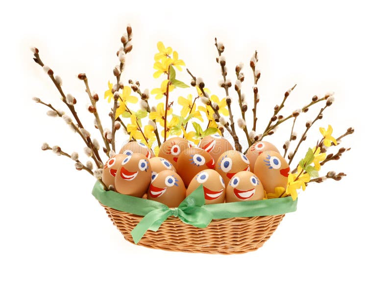 Eggs in basket