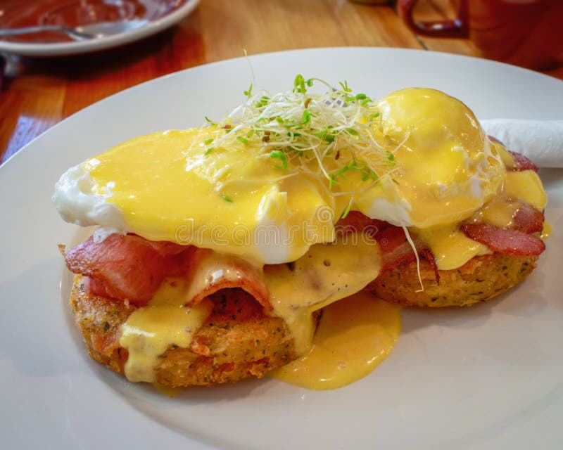 Eggs Benedict breakfast stock image Eggs Benedict breakfast stock image