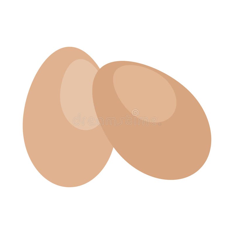 Eggs food isolated stock vector. Illustration of emblem 134309617