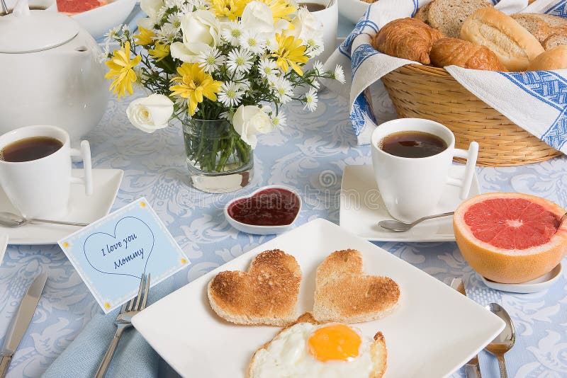 Coffee for mother s day stock image. Image of giving - 13699279