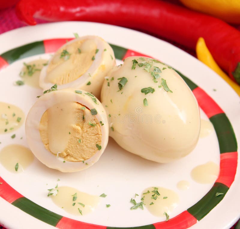 Eggs with mustard sauce stock image. Image of sauce, lunch 39200641