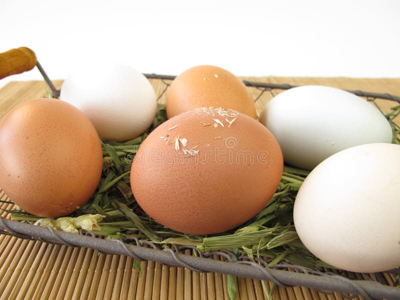 Eggs with natural coloring stock image. Image of colored 30699535
