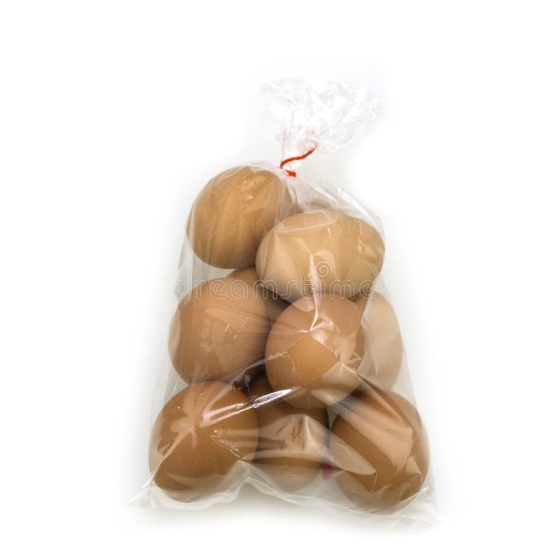 Eggs and plastic egg box stock image. Image of breakfast 26952067