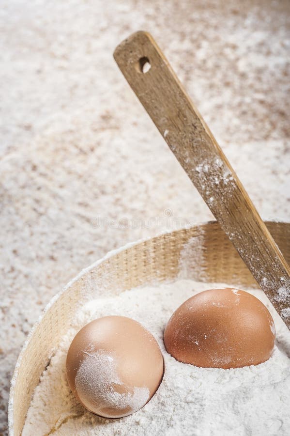 Eggs for bakery stock photo. Image of dinner, baguette 23829608