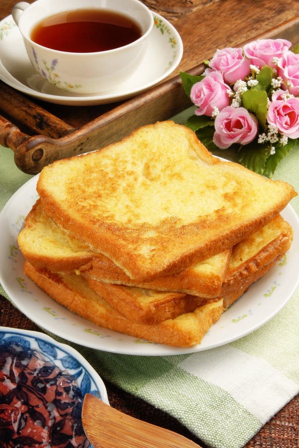Eggy bread stock photo. Image of gourmet, meal, nutrition 15531392