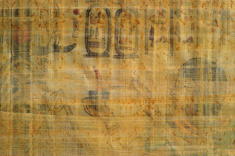 Egipska papirusowa tekstura