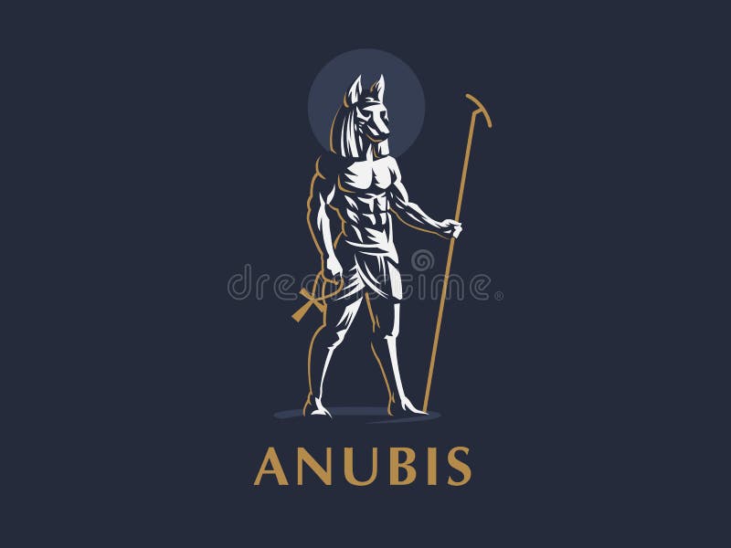 Egipski bóg Anubis 8 emblemata eps odizolowywający wektorowy biel royalty ilustracja Egipski bóg Anubis 8 emblemata eps odizolowywający wektorowy biel royalty ilustracja