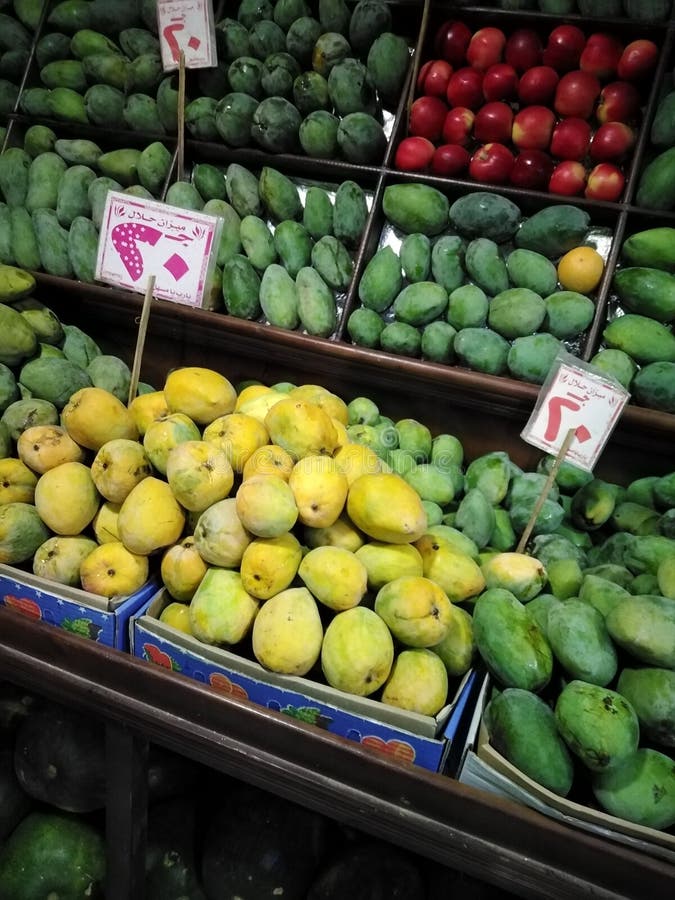 Egypt ðŸ‡ªðŸ‡¬ mango stock image. Image of mango, market 156281467