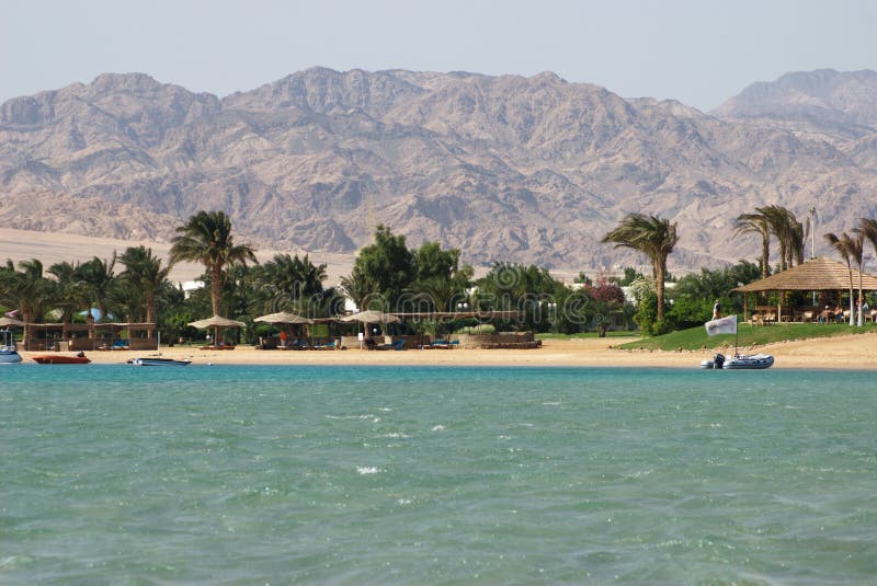 Egypt, Dahab, Sinai Peninsula. Red Sea. Stock Photo - Image of rest ...