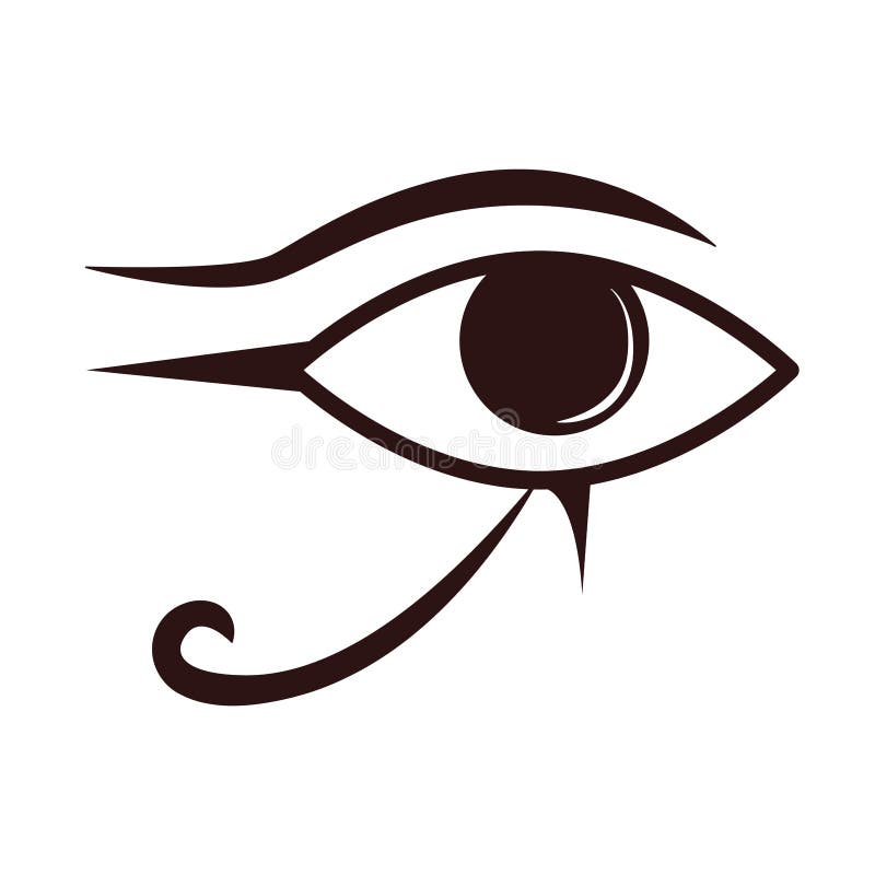 Egypt Eye Of Horus Stock Vector Illustration Of Protection 249247407