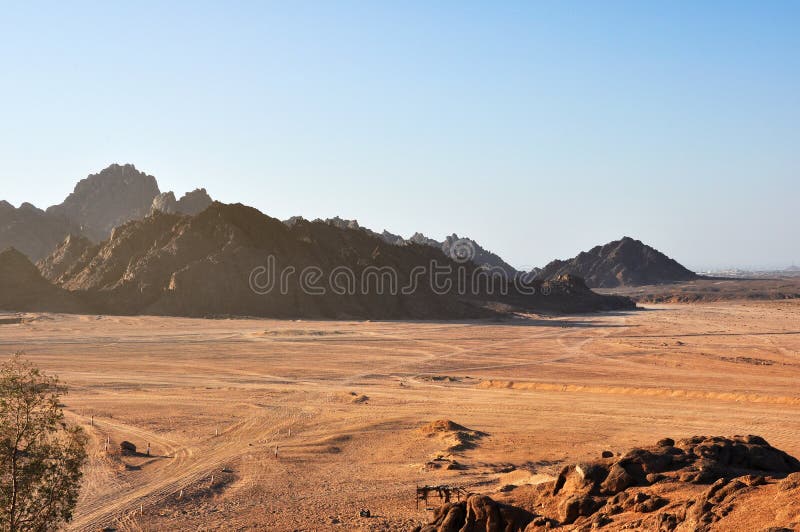 Egypt, the mountains of the Sinai desert