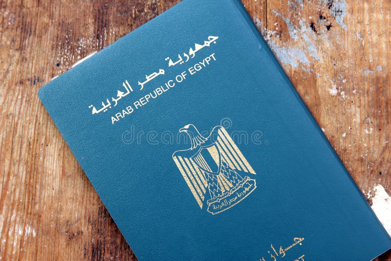Egypt passport stock image. Image of arabic, egypt, coins 63120027
