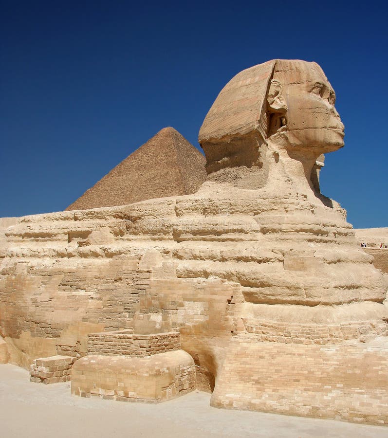 egypt stor sphinx arkivfoto egypt stor sphinx arkivfoto